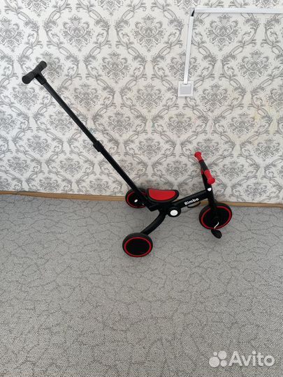 Велосипед беговел 4 в 1 с родительской ручкой