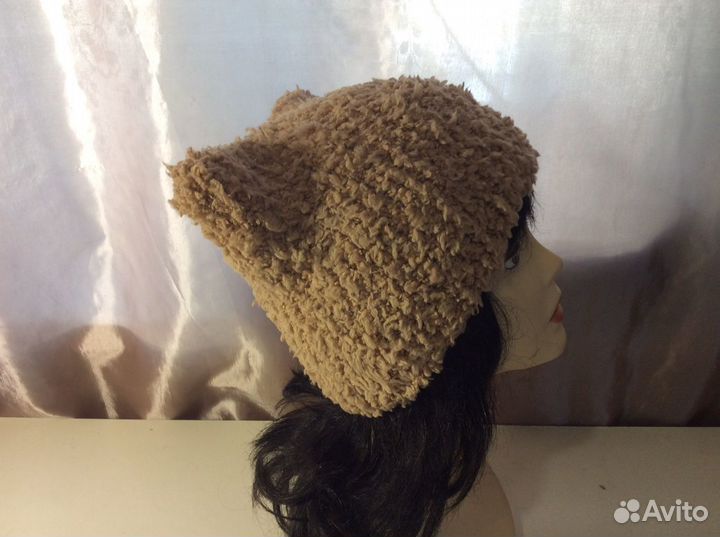 Очаровательная киса из микрофибры, р 55-56, арт257