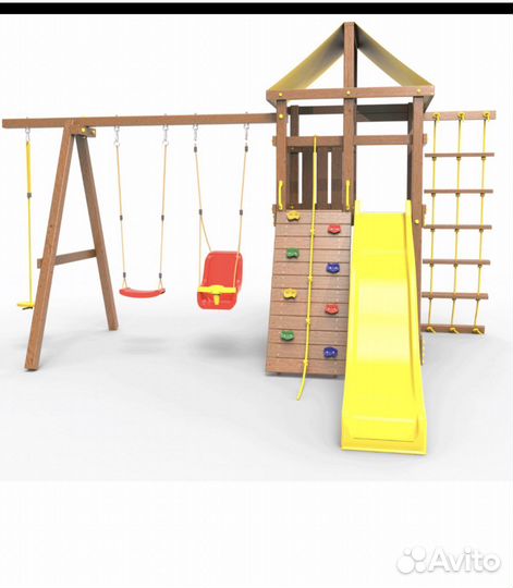 Игровой центр с горкой