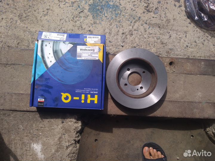 Тормозные диски (задние), hyundai solaris