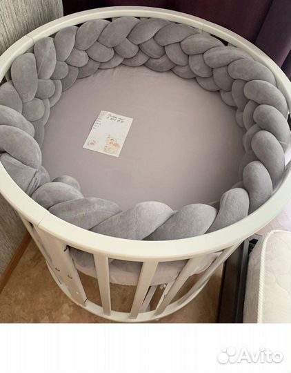 Бортик косичка