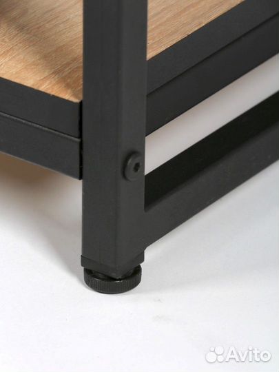 Стеллаж для одежды в стиле Лофт A22120-11-чб