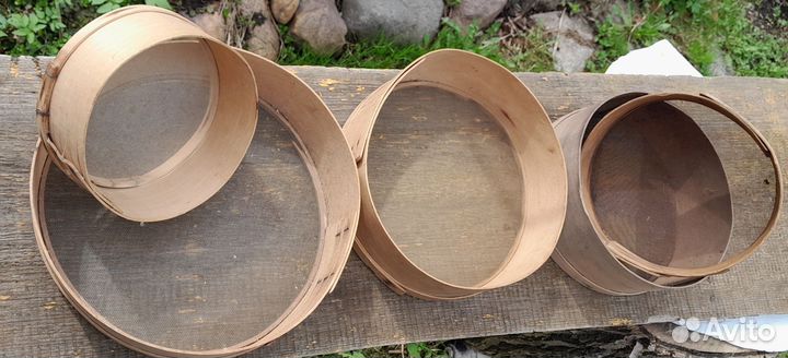 Сито для муки старинное, береста