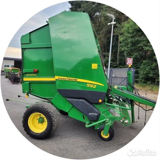 Пресс-подборщик John Deere 592, 2009