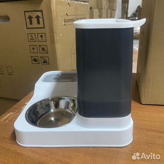 Автокормушка - поилка механическая д/кошек и собак
