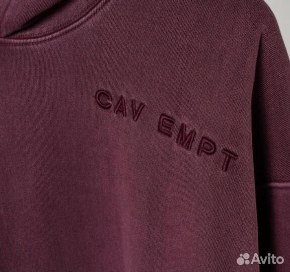 Худи cav empt бордовый