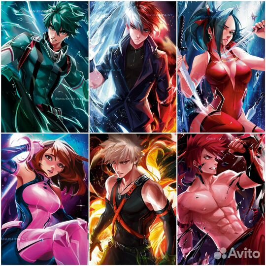 Постер плакаты My Hero Academia