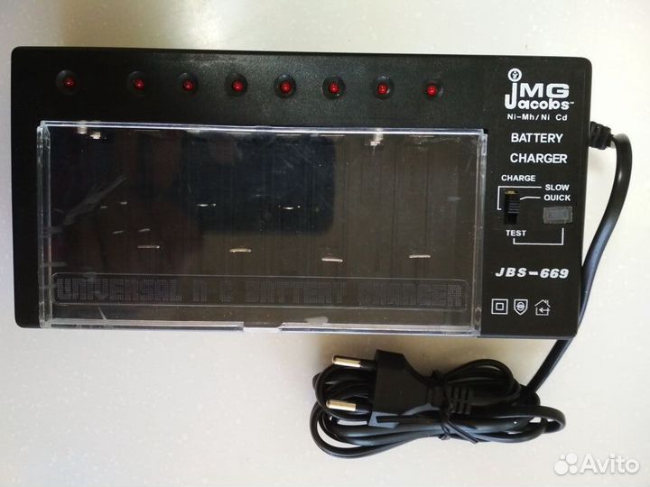 Зарядка для аккумуляторов MG Jacobs jbs-669