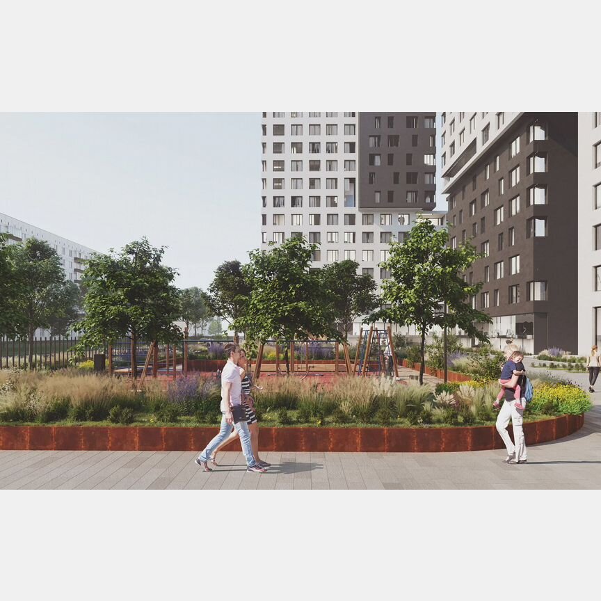 2-к. квартира, 65,6 м², 3/19 эт.