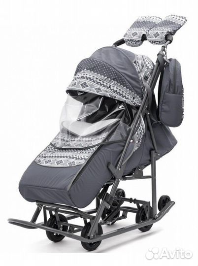 Коляска санки