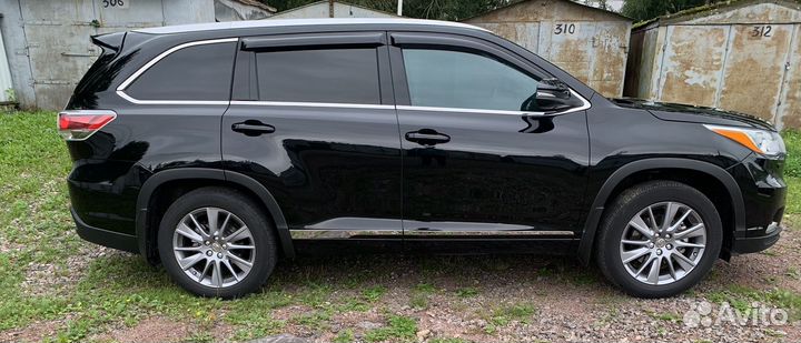 Toyota Highlander 3.5 AT, 2014, 140 000 км