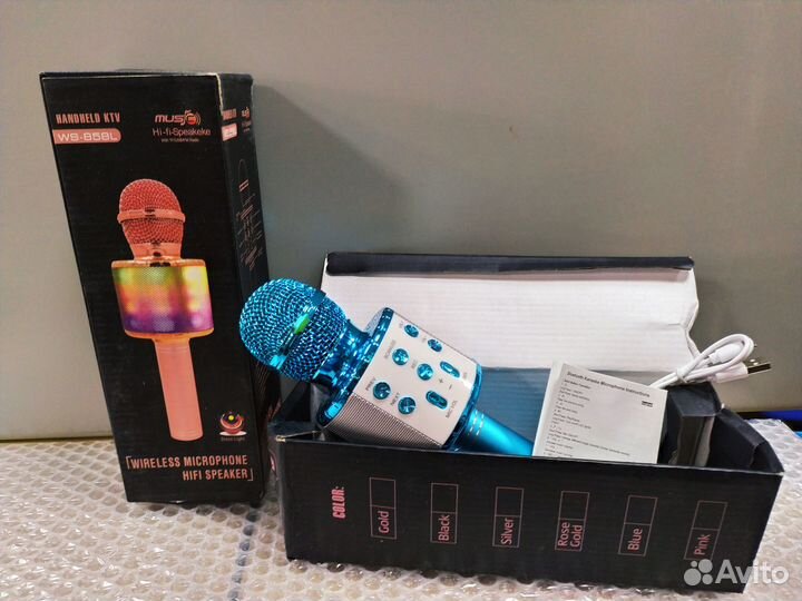 Микрофон для караоке wster-1816 / WS-858