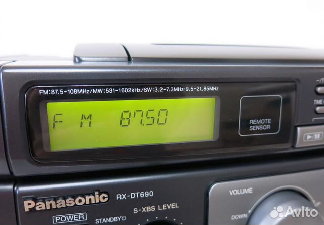 panasonic rx-dt690 aux