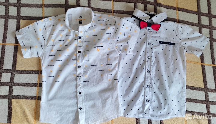 Рубашки, брюки на 1- 1,5-2-3-4-5 лет