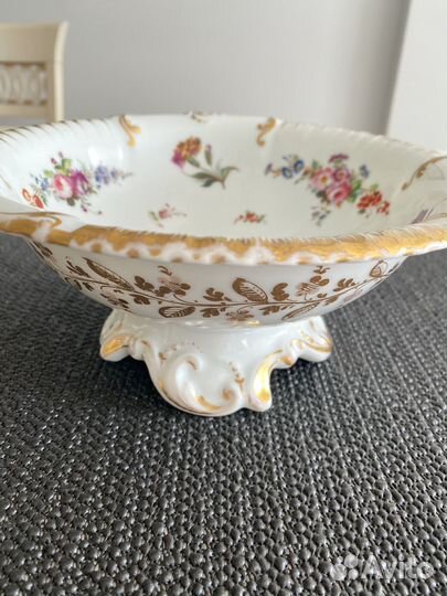 Фарфор Старый Париж сухарница