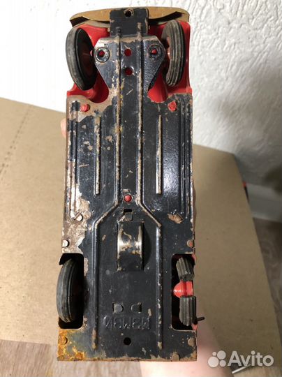 Пожарная машина СССР игрушка