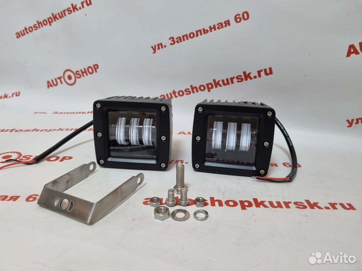 Противотуманка LED Sal-man Нива УАЗ Камаз Маз