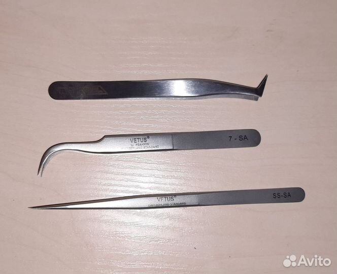 Пинцеты для наращивания ресниц