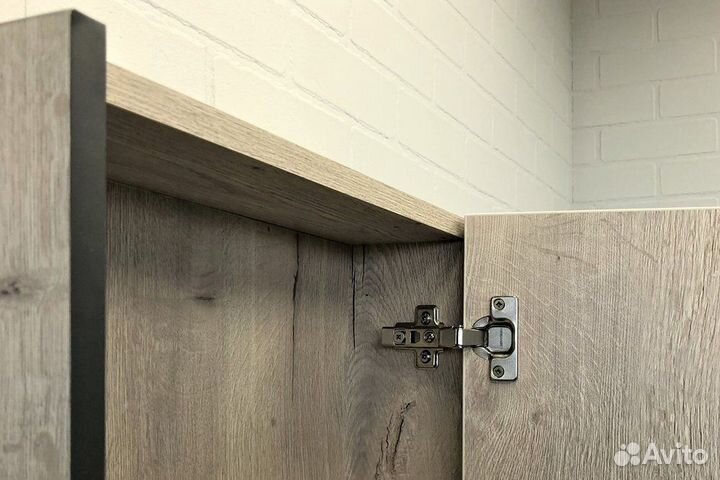 Зеркало-шкаф Comforty Вена 45 дуб дымчатый