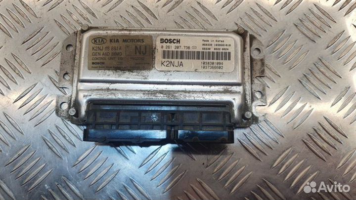 Блок управления двигателем Kia Spectra седан S6D