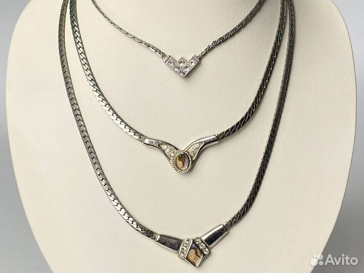 Колье с перламутром. Винтаж