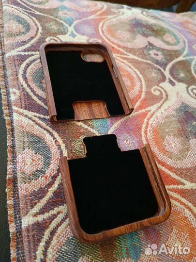 Чехол из массива дерева на iPhone,5,5s,SE,7,8,X