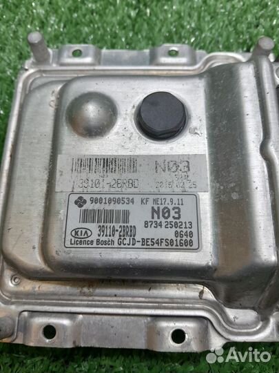 Эбу 1.4 киа сид 2 jd