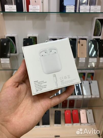 Airpods 2/Новые,1 год гарантии