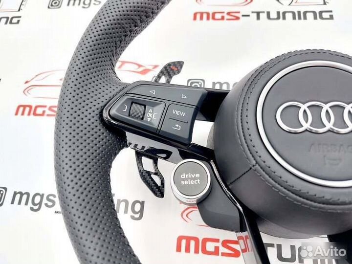 Руль Audi RS с подушкой Ауди A7 4K RS7 А7 2017+
