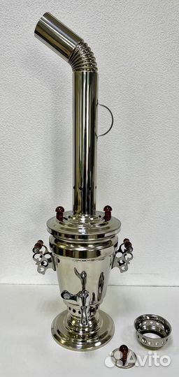 Самовар на дровах 3 литра новый