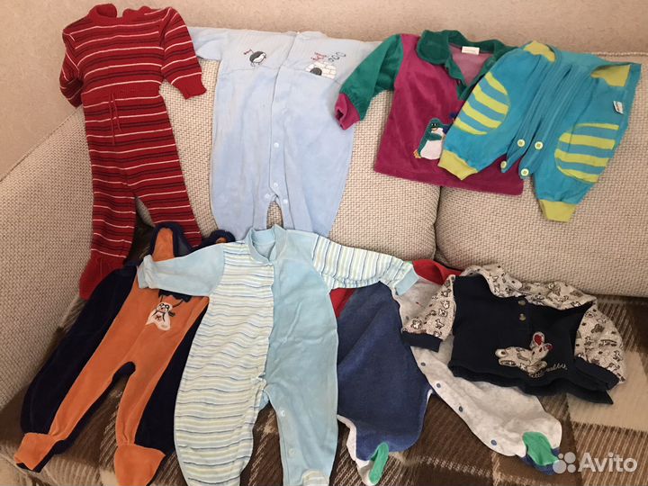 Детская брендовая одежда, много 0-2 лет