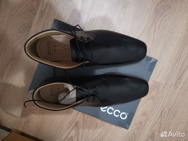 Мужские туфли ecco 45 новые