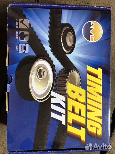 Комплект приводнового ремня+2 ролика AMD kitbr 125