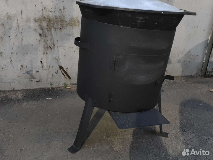 Казан 16л с печью+шумовка