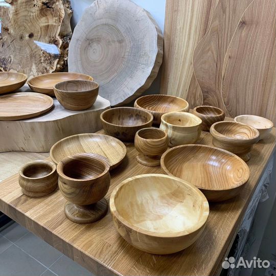 Кухонные Принадлежности из Массива Дерева