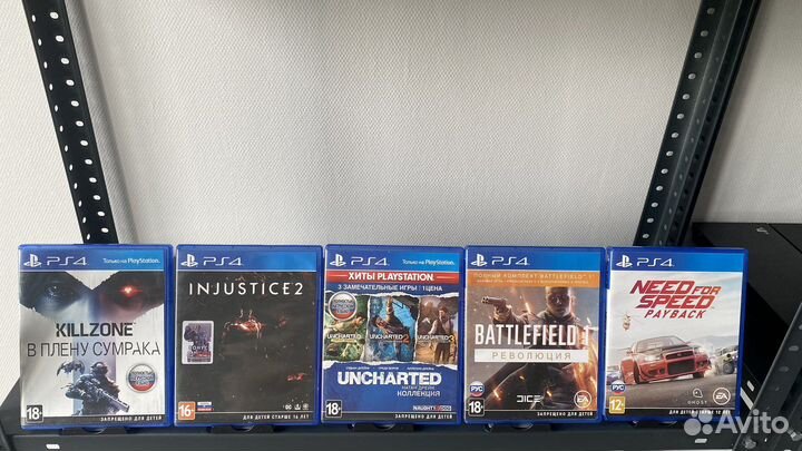 Игры на PS4. GTA, God Of War, NFA и т.д