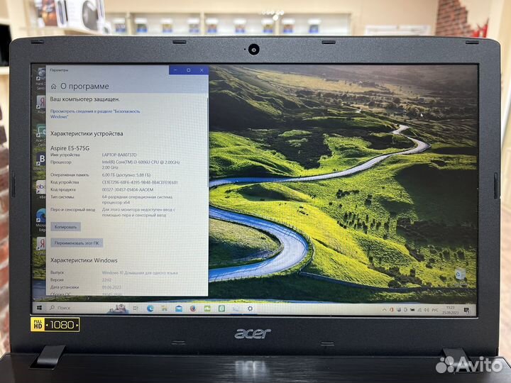 Ноутбук Aspire E 15 E5-575G-34PS