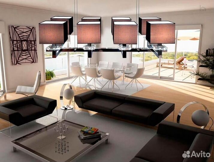 Подвесная люстра Newport 3208/S без абажуров М0044