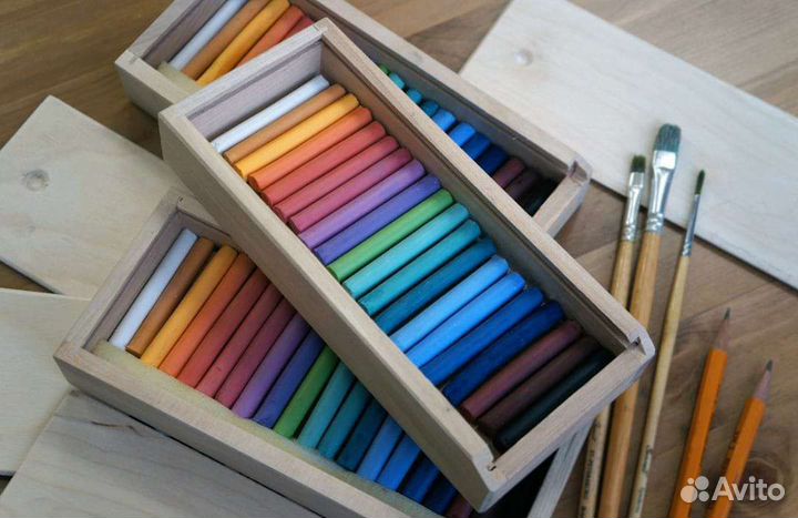 Пастель соус, художественные мелки, новые Подольск