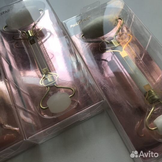 Массажёр для лица нефрит двухсторонний