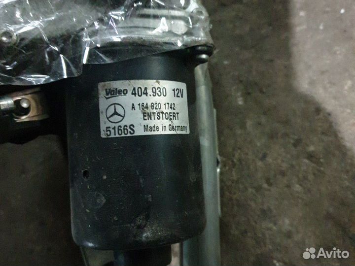 Трапеция дворников мерседес w164