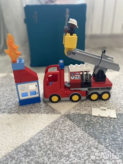 Lego duplo пожарная машина