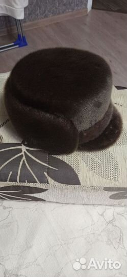Мужская шапка нутрия