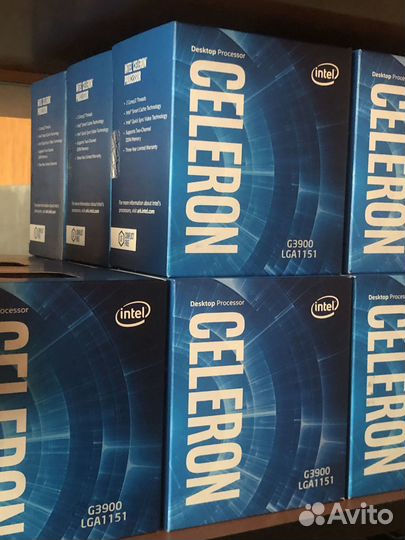 Процессор Celeron g3900 lga 1151