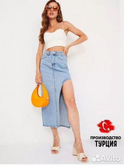 Джинсовая юбка