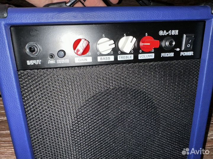 Комбоусилитель 15вт, с перегрузом