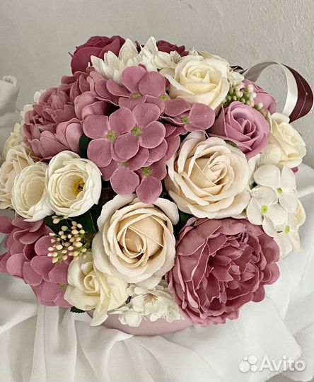 Букет цветов из мыльной пены «Анна-Мария»