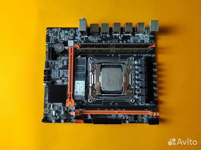 Материнская плата lga 2011 x99. Ddr4