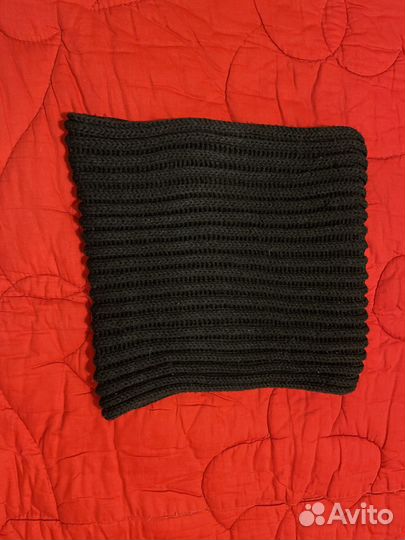 Шапка со снудом женская