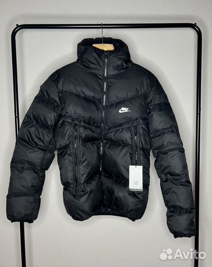 Пуховик nike windrunner черный